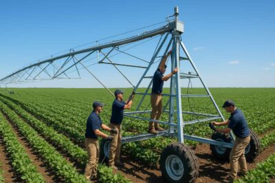 Center Pivot Installation Planning: Infrastructure Requirements, Contractor Selection & Field Preparation for Soybean Farms