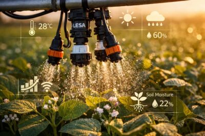 Climate Adaptation Using Center Pivots: Drought, Heat Stress & Water Efficiency for Soybean Farms