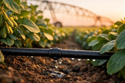 Drip Irrigation for Soybeans: System Design, Water Savings & Field Layout Principles