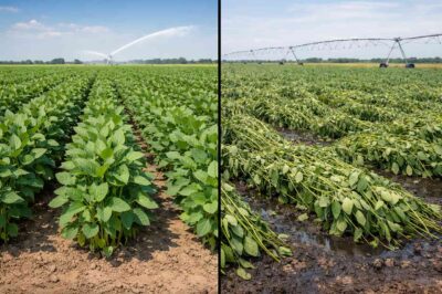 Managing Center Pivot End-Gun Coverage & Overlap Zones to Prevent Wet Spots and Lodging in Soybeans