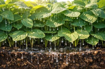 Understanding Soybean Canopy Architecture: How Leaf Structure Impacts Irrigation Effectiveness