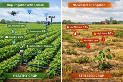 Sensors for Drip Irrigation: How Flow, Line Pressure & Soil Probes Improve Efficiency