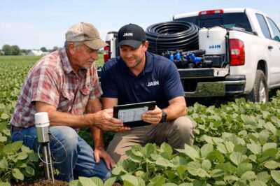 Jain Drip Irrigation Systems for Soybeans: Overview, Quality and Dealer Support