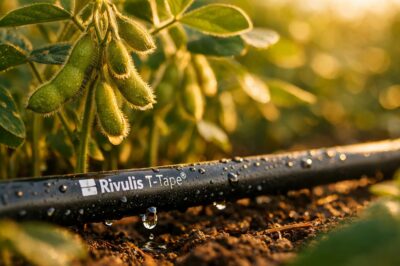 Rivulis Drip Irrigation Solutions for Soybean Farmers: T-Tape & Emitterline Performance