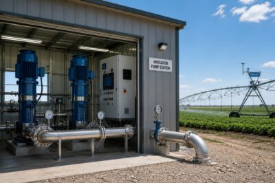 Commercial Irrigation Pump Station Sizing and Selection Guide for Soybean Operations