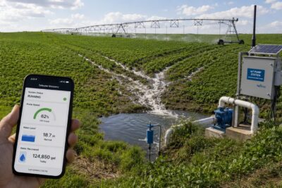 Center Pivot Tailwater Recovery for Soybean Operations: IoT Automation, Runoff Capture, and VRI Integration