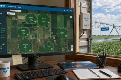 Valley BaseStation3 Remote Management for Soybeans: On-Premise Control, Radio Telemetry, and Enterprise Fleet Management