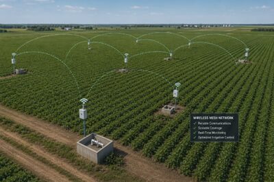 Netafim NavNet Wireless Valve Control: Remote Zone Management for Large-Scale Soybean SDI Systems