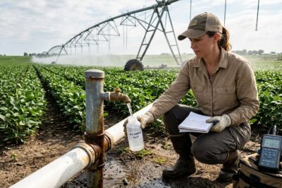 Irrigation Water Quality Testing for Soybeans: What to Test, How to Interpret Results, and When to Act