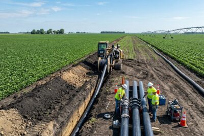 Buried vs Above-Ground Irrigation Pipeline for Soybeans: Material Selection, Installation Costs, and Long-Term Performance